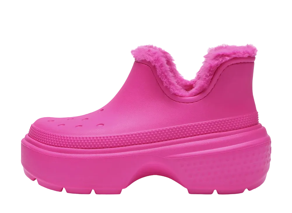 Crocs Stomp Shorty Boot "Pink Crush"