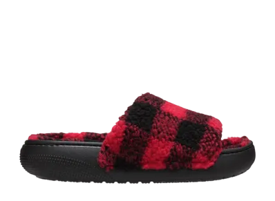Crocs Classic Buffalo Check Slide "Black"