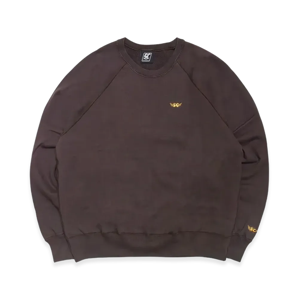SubCulture Crew Neck (Tyler Warren Logo) "Brown"