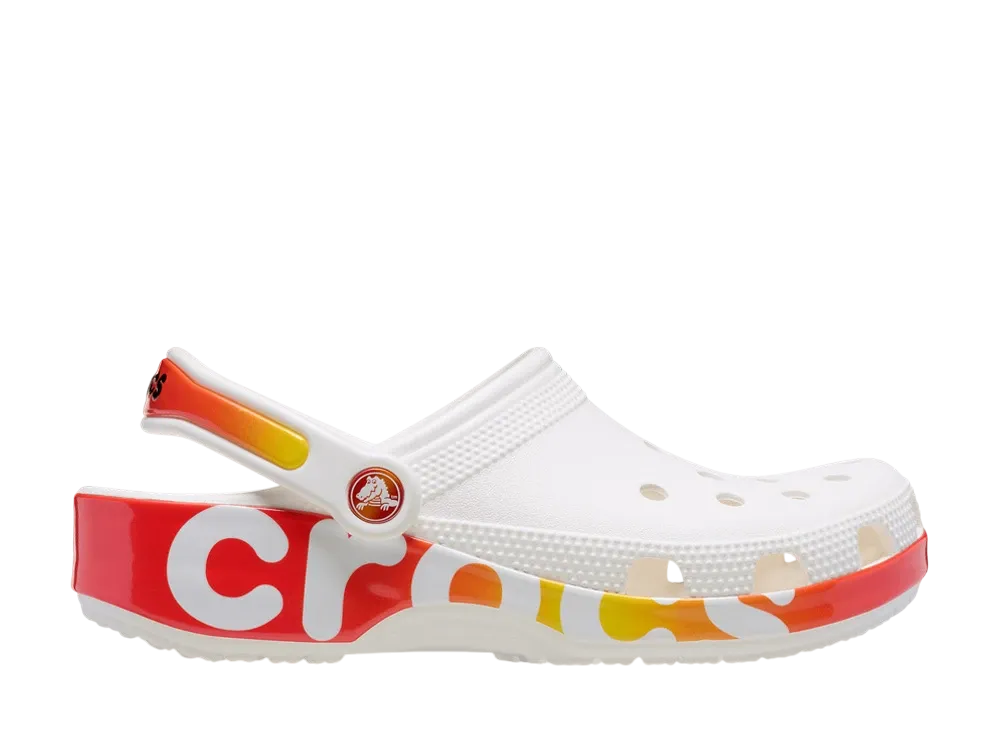 Crocs Classic Reflector Clog "White"