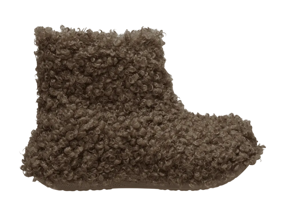 Crocs Crush Doodle Fur Boot "Sepia"