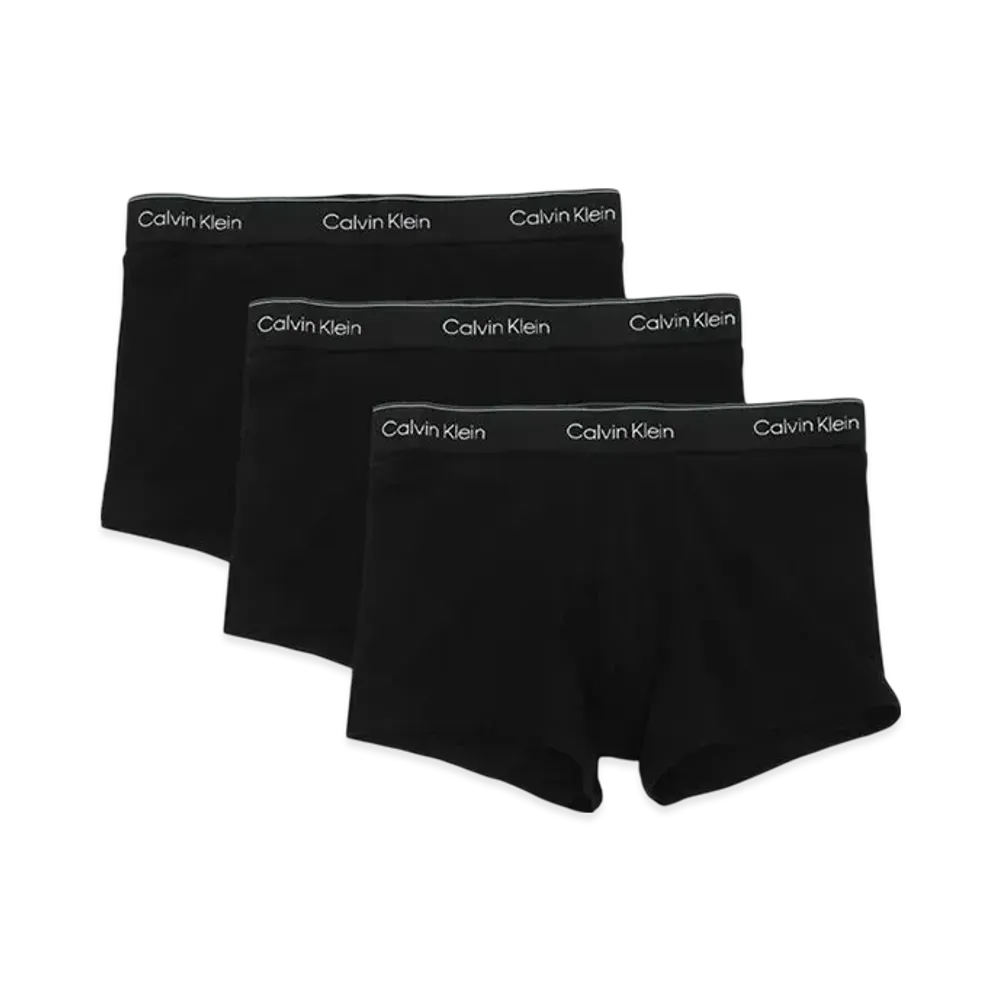 Calvin Klein Logo Stretch Boxer Shorts Set of 3 "Black"