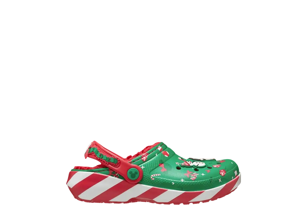 Disney x Crocs Little Kids Lined Clog "Mickey Mouse Holiday"