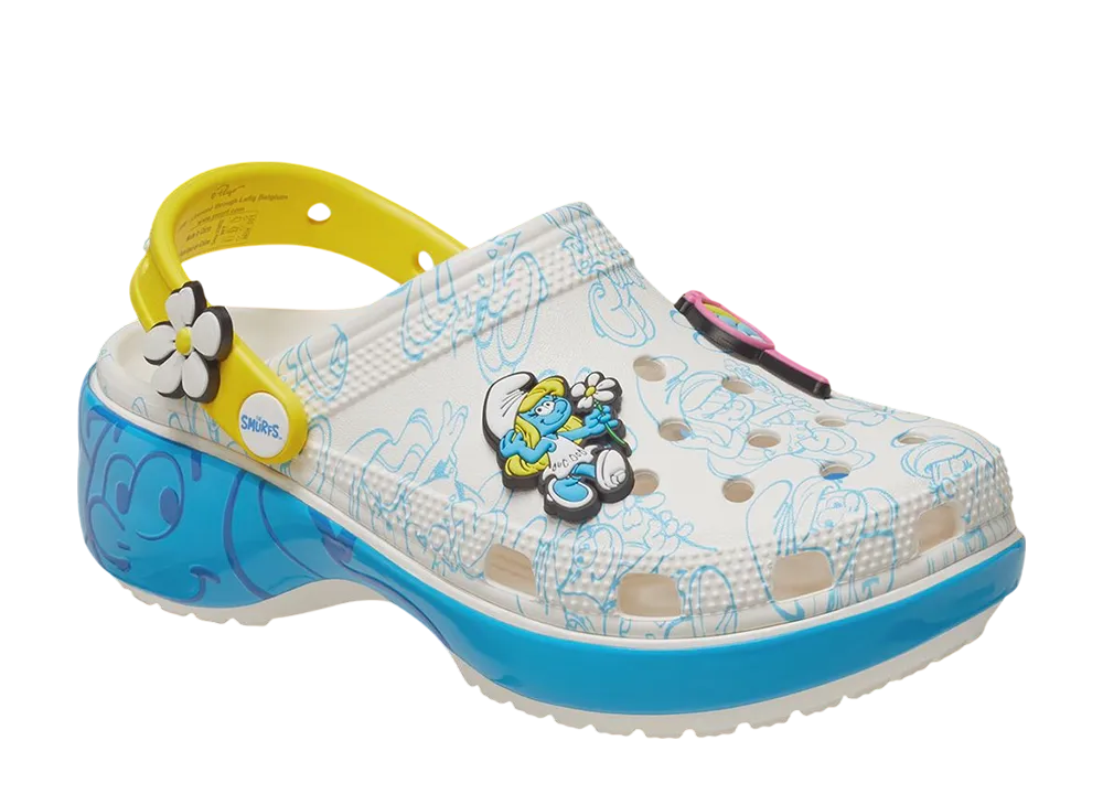Smurfs x Crocs Women's Platform Clog "Multi"