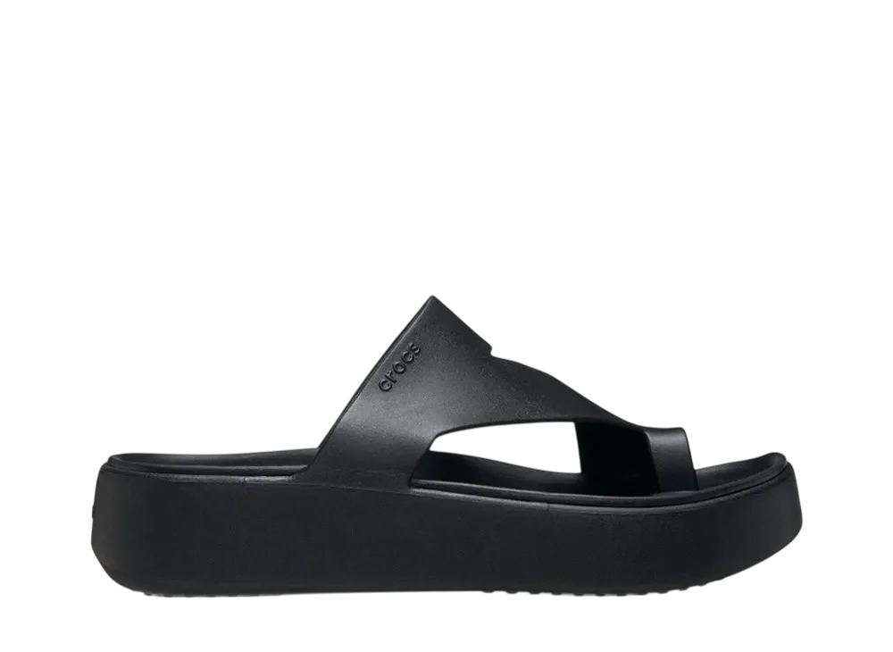 Crocs Women's Getaway Platform Toe Loop "Black"