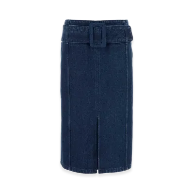 PATOU Women's Denim Skrit "Blue"