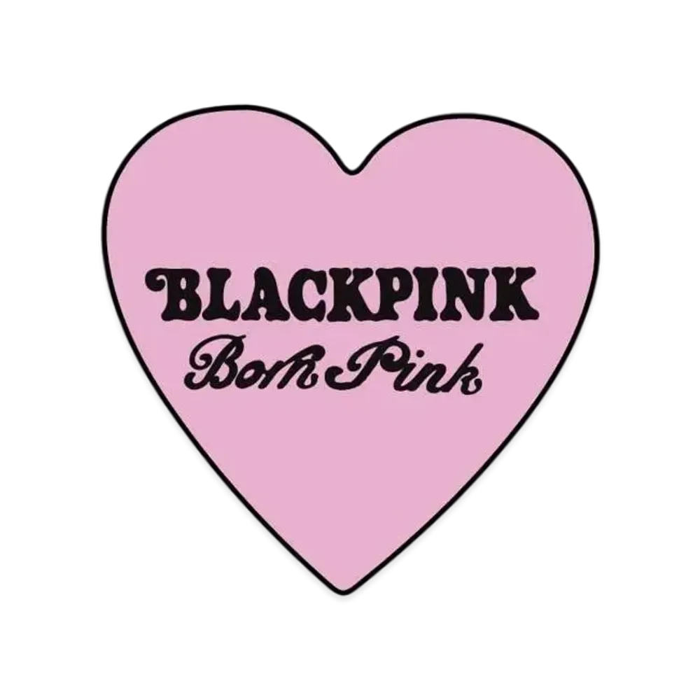 Verdy x BLACKPINK Born Pink Pop Up Heart Pillow "Pink"