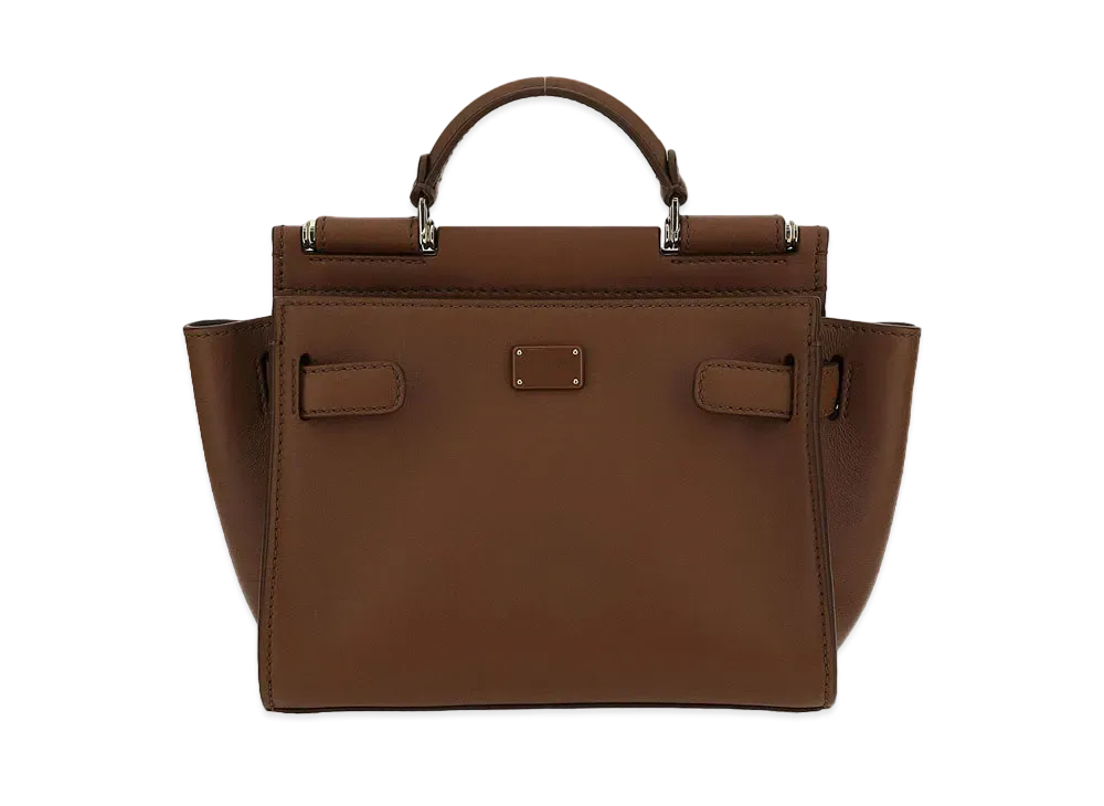 Dolce&Gabbana Sicily Soft Bag Small Calfskin "Beige"