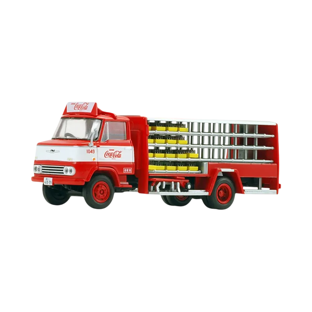 TOMYTEC "TOMICA LIMITED VINTAGE" 1/64 LV-92a Nissan 3.5T Truck Route Car (Coca-Cola)