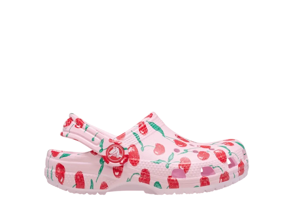 Crocs Big Kids Classic Fresh Fruits Clog "Pink Milk"