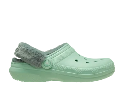 Crocs Classic Fuzz Lined Clog "Spearmint"