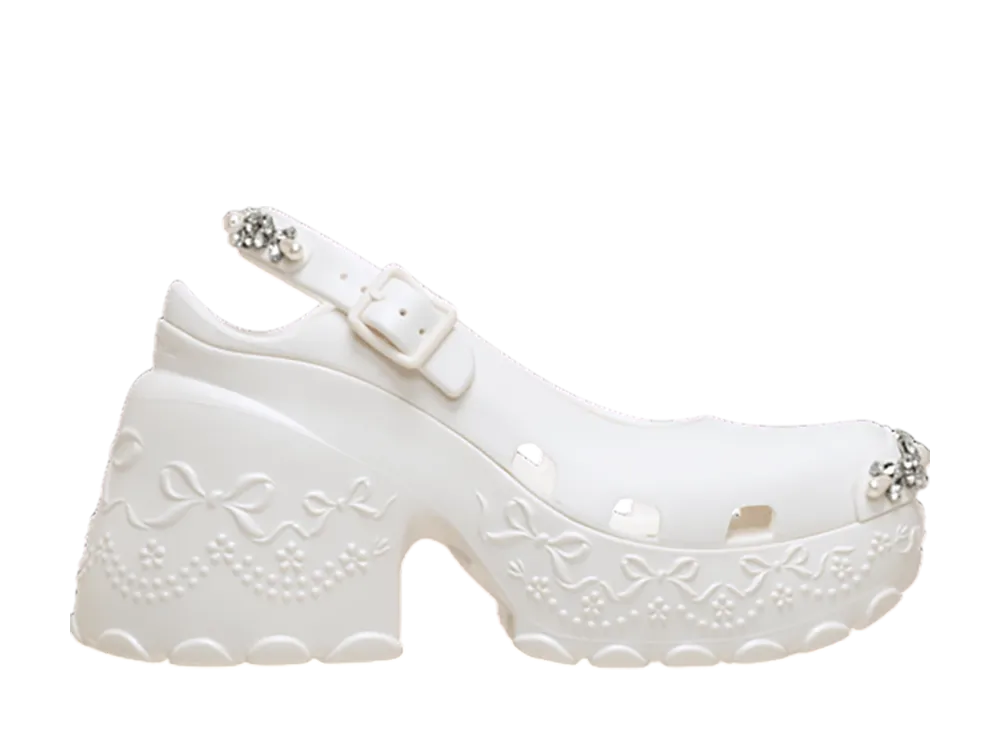 Simone Rocha x Crocs Women's Ballerina Platform "Oyster"
