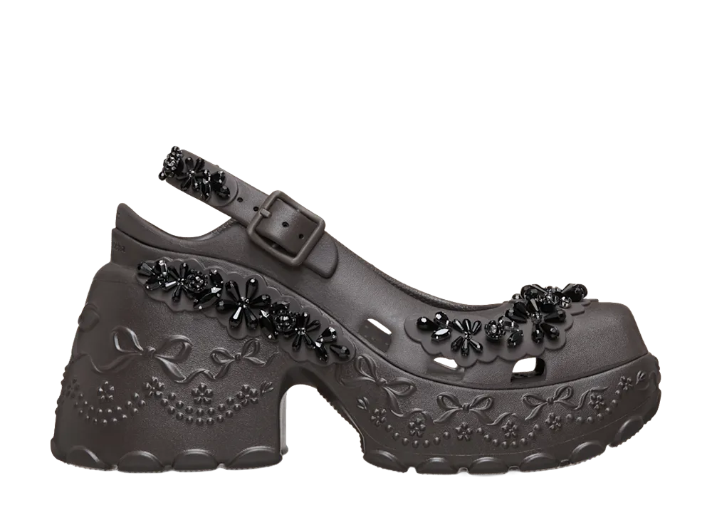 Simone Rocha × Crocs Women's Ballerina Platform "Espresso"