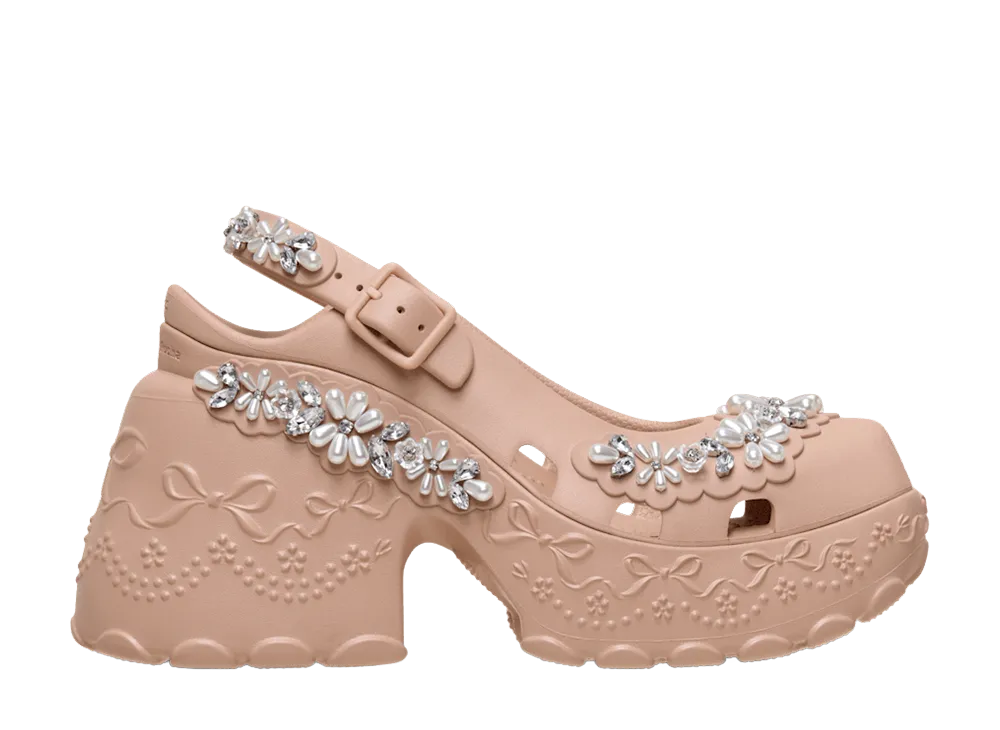 Simone Rocha × Crocs Women's Ballerina Platform "Pink Caramel"