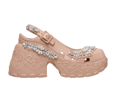 Simone Rocha × Crocs Women's Ballerina Platform "Pink Caramel"