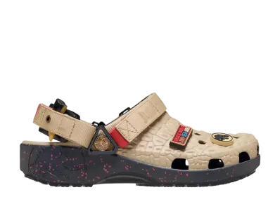 Jurassic World Rebirth x Crocs Classic Clog "Tan/Black"