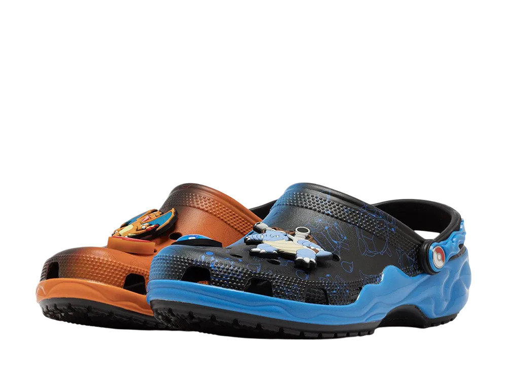 Pokemon x Crocs Versus Clog "Charizard vs. Blastoise"