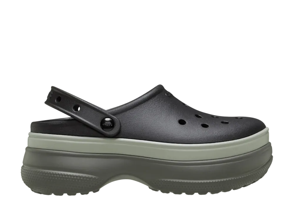 Crocs Classic Stacked Clog "Black"