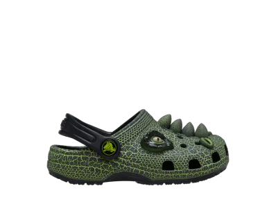 Crocs PS Classic IAM Scary Dino Clog "Black"