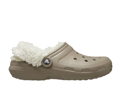 Crocs Classic Fleece Lined Clog "Mushroom"