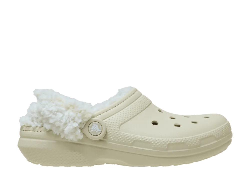 Crocs Classic Fleece Lined Clog "Bone"