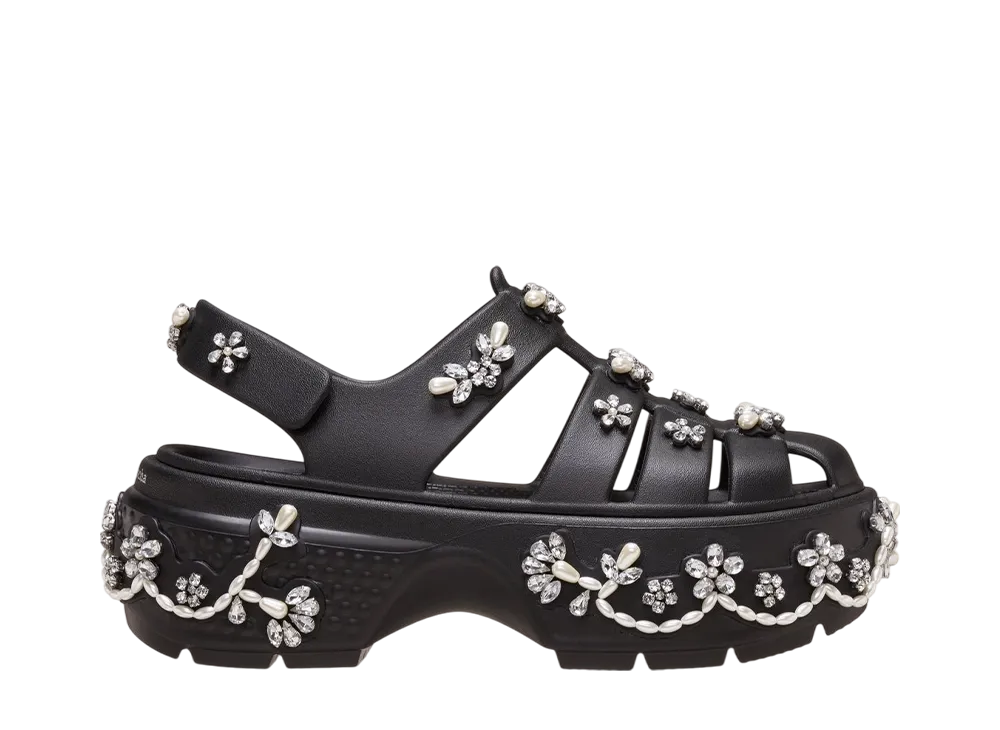 Simone Rocha x Crocs Women's Stomp Fisherman Clog "Black"