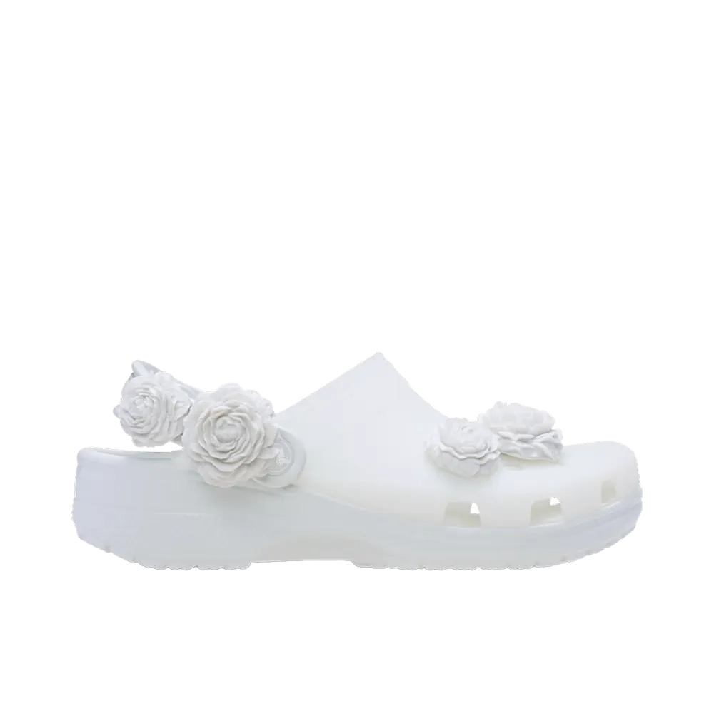 Crocs Women's Classic Frosted Bouquet Clog "Moonlight"