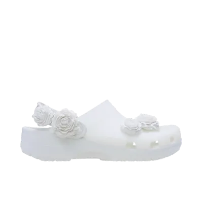Crocs Women's Classic Frosted Bouquet Clog "Moonlight"