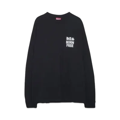 Hide and Seek HAS L/S Tee "BLACK"