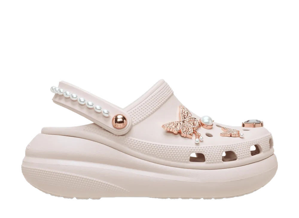 Crocs Women's Crush Butterfly Jewel Clog "Quartz"