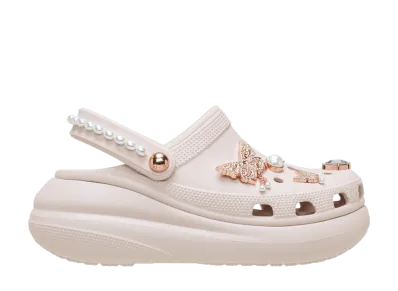 Crocs Women's Crush Butterfly Jewel Clog "Quartz"