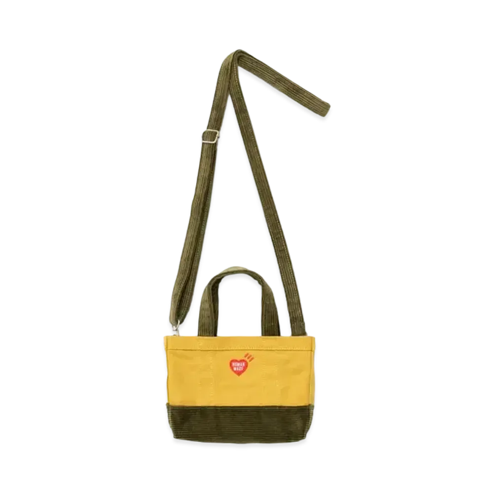 HUMAN MADE MINI SHOULDER TOTE BAG "Yellow"