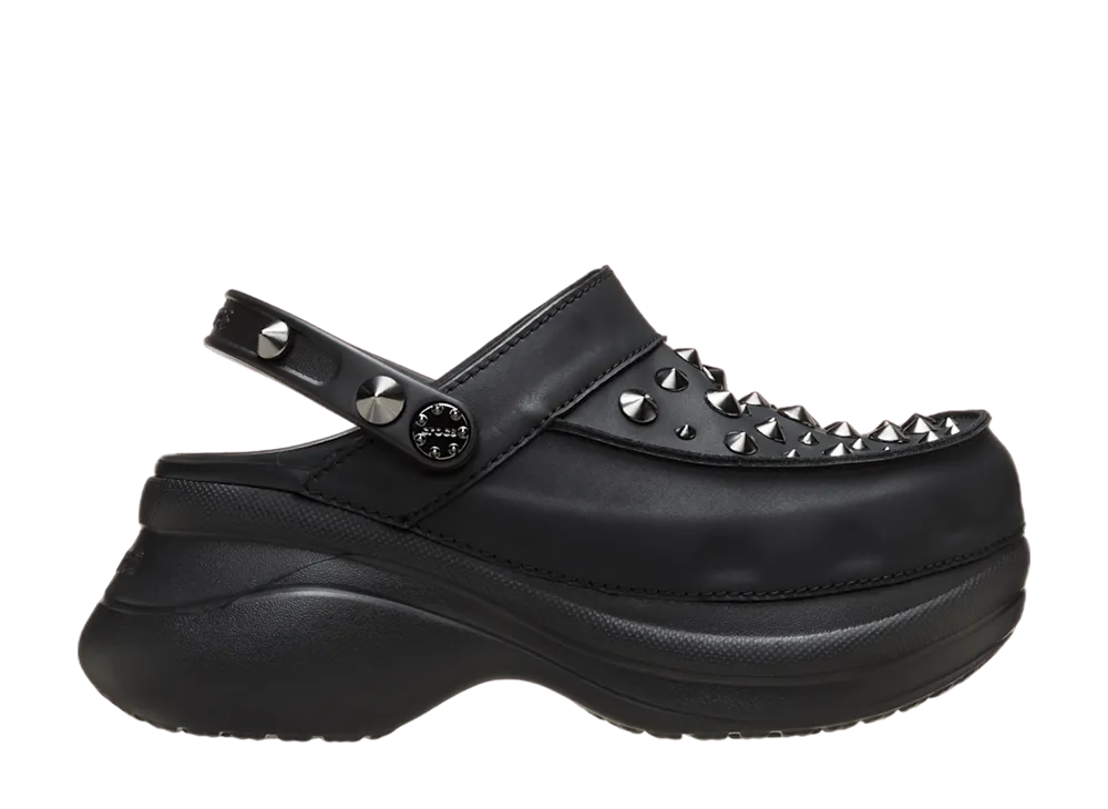 Crocs Women's Bae Studded Clog "Black"