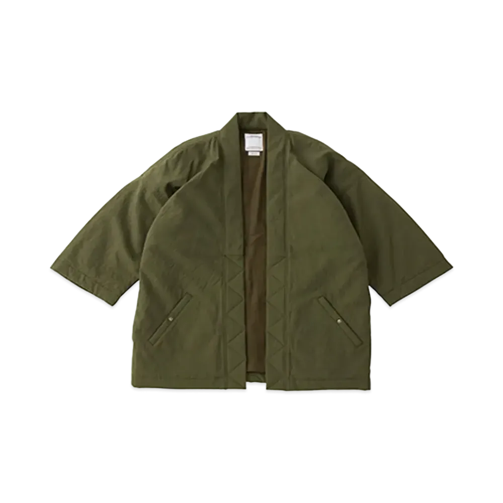 visvim SANJURO KIMONO JKT (W/L) "Olive"