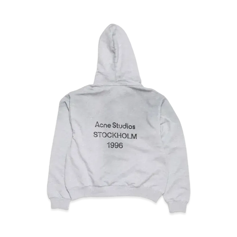 Acne Studios Logo Hoodie Sweater "Pale Grey Melange"