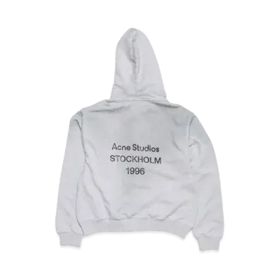Acne Studios Logo Hoodie Sweater "Pale Grey Melange"