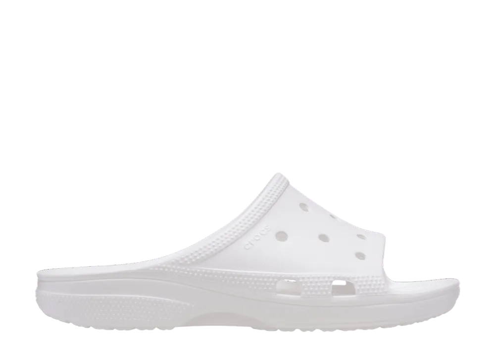 Crocs Women's Classic Icon Slide"White"