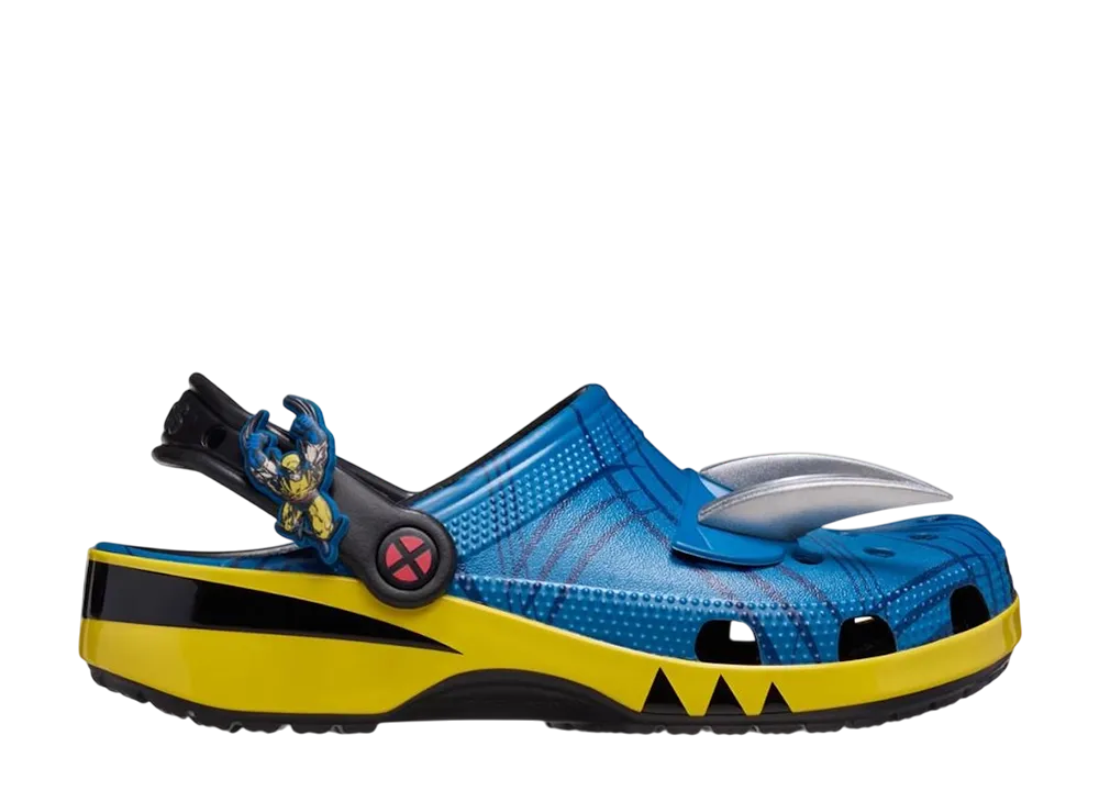 Marvel's Wolverine x Crocs Classic Clog "Yellow/Black/Blue"