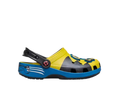 Marvel's Wolverine x Crocs GS Classic Clog "Yellow/Black/Blue"
