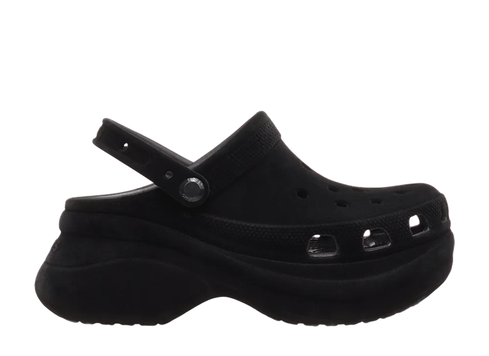 Crocs Women's Bae Velvet Clog "Black"