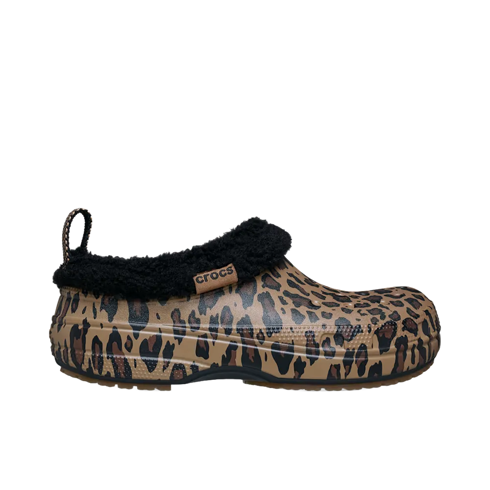 Crocs Classic Lined Graphic Shorty "Leopard/Sepia"