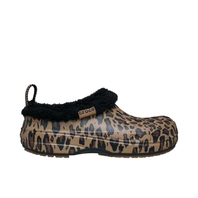 Crocs Classic Lined Graphic Shorty "Leopard/Sepia"