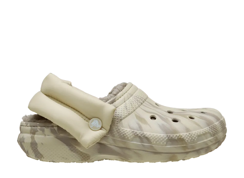 Crocs Classic Puff Strap Marvel Clog "Bone/Multi"