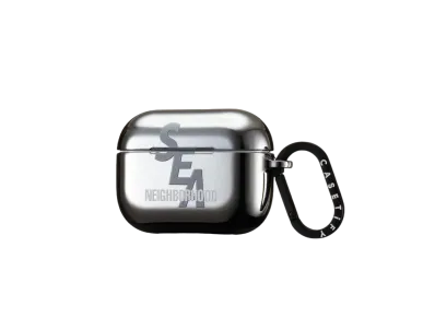 CASETiFY x Neighborhood x WIND AND SEA NHWC-M / TP-Air Pods Pro Case "Silver x Mirror"
