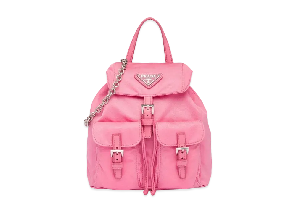 PRADA Nylon Mini Backpack "Pink"