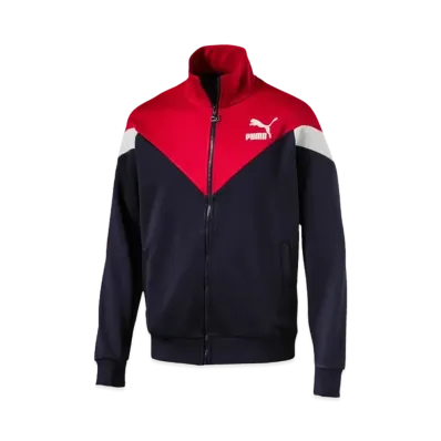 PUMA Jersey Mcs Track Jacket "Red/Navy"
