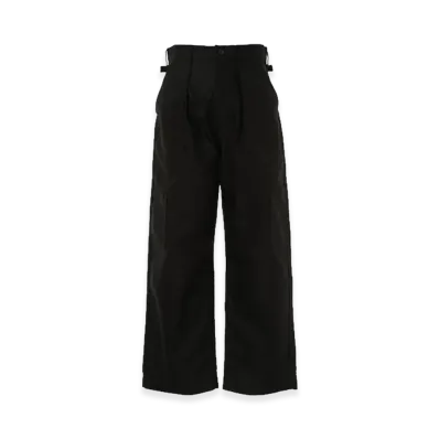 COMME des GARCONS HOMME Cotton Mole Skin Cloth Pants "Black"