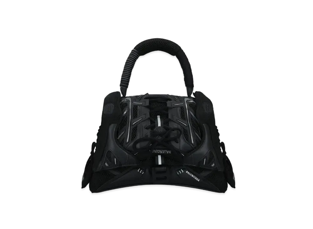 BALENCIAGA Women's Sneakerhead Medium Top Handle Bag "Black"