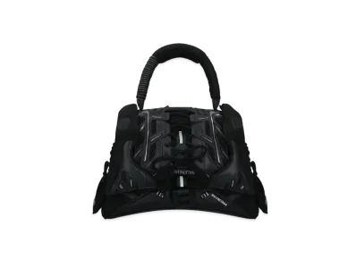 BALENCIAGA Women's Sneakerhead Medium Top Handle Bag "Black"