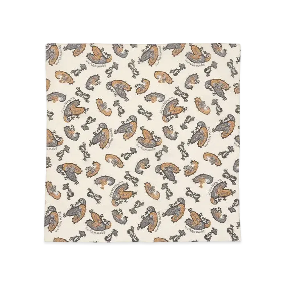 HUMAN MADE Big Bandana #2 "White"